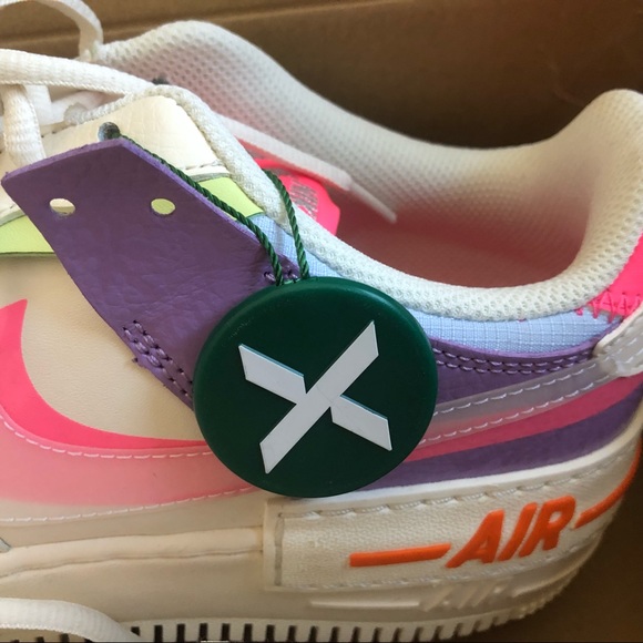 NEW Nike Air Force 1 Shadows Pale Ivory - Picture 2 of 5